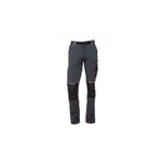 U-power - Pantalon de travail atom lady Grey Fucsia Taille 2XL upower