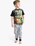 Brand Threads Kids' LEGO Ninjago Pyjama Set, Grey