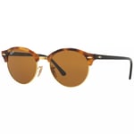 Ray-Ban RB4246 Unisex Clubround Round Sunglasses