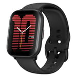 Amazfit Active 42mm Smartwach, Assistant Vocal Parole-Texte; Jusqu'à 14 Jours d'Autonomie, GPS, Navigation d'Itinéraire, Appels Bluetooth, Mémoire Musicale, Compatible avec iOS et Android