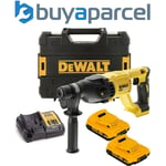 Dewalt DCH133D2 18v SDS+ Brushless Hammer SDS Drill 2 x 2.0ah Battery Tstak Case