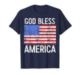 God Bless America T-Shirt Fourth of July Shirt T-Shirt