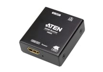 Aten True 4K Hdmi-Booster (4K@20 M), Sändare Och Mottagare För Av-Utrustning, 20 M, Kabel, Svart, Hdcp