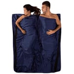 Sea To Summit Premium Silk Travel Liner - Navy Blue Double