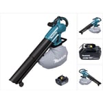 Dub 187 g Souffleur et aspirateur de feuilles sans fil 18 v Brushless + 1x batterie 6,0 Ah - sans chargeur - Makita