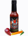 Who Dares Burns! Naga & Chipotle Peppersås - Superstark Chilisås med Olika Chiliarter 148 ml