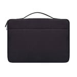 MacBook/Latop taske - Str. 34.5x24.5 - Vandafvisende - Sort