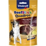 Vitakraft Beef-Stick Quadros, lever og kartoffel - 70 g. Godbiter Godbiter til hund Dyrepleie