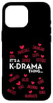 iPhone 16 Pro Max It's a K-Drama Thing | Korean Words Case