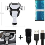 Car holder air vent mount for Motorola Edge cell phone mount