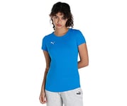 Puma Femme T-Shirt, Electric Blue Lemonade, XL