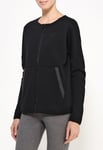 NIKE TECH FLEECE JACKET JUMPER WOMENS SIZE S (803585 010) BLACK