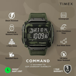 New Mens Timex Command Shock Digital Chrono Hydro Alarm 100m Indiglo Watch