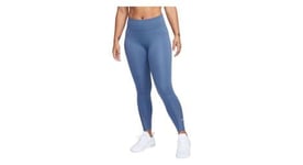 Collant 7 8 femme nike dri fit one bleu