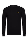 Lyle & Scott Cotton Merino Crew Neck Jumper Svart