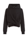 Calvin Klein Kids' Soft Twist Hoodie, Ck Black