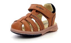 KICKERS Garçon Platinium Sandale, Camel 114, 36 EU