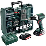 Borrskruvdragare 18 v metabo - 18v bs lt set med li jon batteri