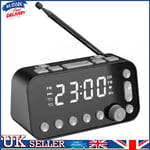 LED Digital DAB+FM Radio Clock Alarm Sleep Bedside Large Size Display Dual Timer