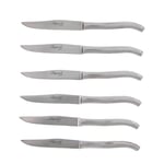 Pradel Excellence - 7620-6 - Coffret 6 Couteaux Laguiole Monobloc Forgés - Fabriqués en France, Argenté