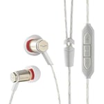 V-MODA Forza Metallo In-Ear Headphones with 3-Button Remote and Microphone - Apple Devices, Rose Gold