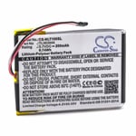 vhbw Batterie remplacement pour Nest TL363844 pour thermostat (200mAh, 3,7V, Li-polymère)