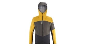 Veste impermeable millet rutor light 2 5l noir jaune