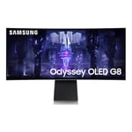 Samsung Odyssey G8 34" 1440p Curved OLED UWQHD Smart Gaming Monitor - LS34BG850SUXXU