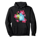 Disney and Pixar’s Monsters Inc Cute Sulley & Mike Flowers Pullover Hoodie