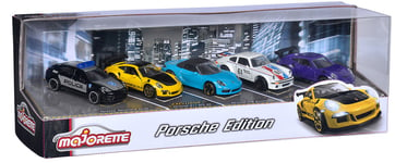 Majorette Porsche Gavesett 5 Biler