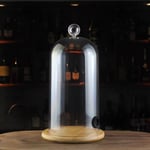 Smoking Cloche Clear Cocktail Smoker Dome For Home