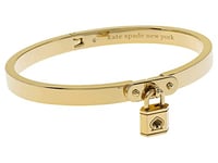 Kate Spade New York Bracelet à breloques Lock and Spade, Doré