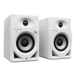 Paire d'enceintes de monitoring DM-40D-BT-W - Bluetooth - Bass Reflex - 2x19W - Mode DJ ou Production - Blanc