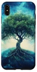 iPhone XS Max Fantasy Yggdrasil Tree Life Nature Tree life Zen Case