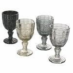 Syrah Lot de 4 verres à pied en verre 265 ml