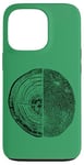 Coque pour iPhone 13 Pro Anneaux d'arbre et empreintes de doigts