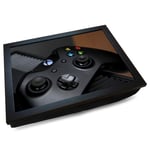 XBOX One X S Controller Cushioned Lap Desk Tray | Wooden Frame | Bean Bag