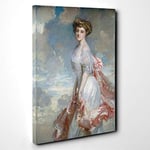 Big Box Art John Singer Sargent Portrait of a Lady Canvas Wall Art Print Ready to Hang Picture, 30 x 20 Inch (76 x 50 cm), Multi-Coloured