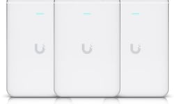 Ubiquiti Unifi U7 Pro Wall Wifi 7 Access Point 3 Pack