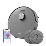 dreame L10s Pro Robot Vacuum Cleaner with Mop, 5300Pa Robotic Vacuum, Dual Rotary Mopping, Lidar Navigation, 3D Obstacle Sensing, Multi-floor Mapping, Ideal for Pet Hair, Hard Floor&Carpet, Grey