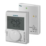 Thermostat d'ambiance sans fil RDJ10RF + récepteur SIEMENS