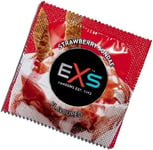 ⭐️✅EXS STRAWBERRY SYNDAE FLAVOU CONDOMS MAXIMISE SAFETY & PLEASURE 100 PACK✅️⭐