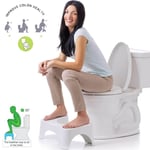 BATHROOM/TOILET SQUATTY STEP STOOL POTTY SQUAT AID FOR CONSTIPATION PILES RELIEF