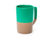 Mug céramique grès JXD263 600 ml Vert