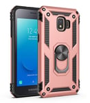 Samsung Galaxy J2 Core      Military Armour Case    RoseGold