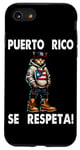 iPhone SE (2020) / 7 / 8 Puerto Rico Se Respeta Boricua Flag Hood Cat Protest Case