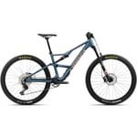 Täysjousitettu Maastopyörä Orbea Occam Sl H30 Slate Blue-Oranssi Cloud