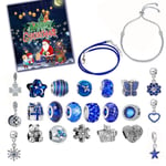 Adventskalender armband smycken jul barn present 24 dagar