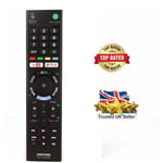 SONY TV RMT-TX300E REPLACEMENT REMOTE CONTROL BRAVIA 3D HD NETFLIX YOUTUBE