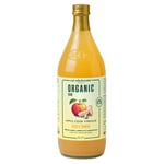 Eat Wholesome Organic Ginger, Turmeric and Chilli Raw Apple Fire Cider Vinegar with The Mother, Glass Bottle in Box, 1L